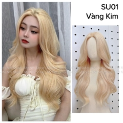 Siêu Da Đầu Tóc Giả CC01 Lưới T Xoăn Layer Mái Bay (dưỡng + lưới + lược + miếng Dán)