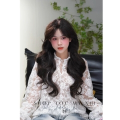 Tóc Giả 3D Xoăn Layer Hai Mái 3D01 65cm