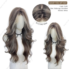 Tóc Giả Nguyên Đầu Dệt Máy NY01 Hai Mái Bay Xoăn Layer