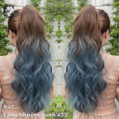 Tóc giả Ngoạm Xù sóng MCN42 Nhuộm Loang Maù (kèm dưỡng + lược)