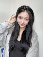 Băng đô bính D thẳng BD024 Tóc giả Phụ nữ