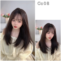 Siêu Da Đầu Nguyên Đầu Cúp Layer cc08  Mái Thưa Móc Chữ T (kèm dưỡng + lưới + lược +miếng dán)