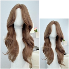 Siêu Da Đầu Tóc Giả CC01 Lưới T Xoăn Layer Mái Bay (dưỡng + lưới + lược + miếng Dán)