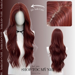 Tóc Giả Nguyên Đầu Dệt Máy NY01 Hai Mái Bay Xoăn Layer