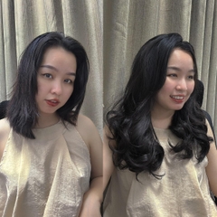 Tóc Kẹp Chữ U Xoăn Đuôi 45cm u8112