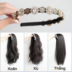 Tóc giả Băng Đô Dán BD06ABC