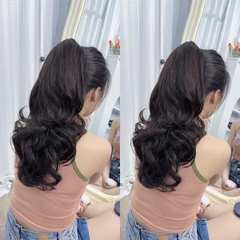 Ngoạm Xoăn Tóc Giả Nữ M098 45cm