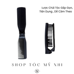 Lược Chải Tóc 2 Đầu Có Thể Gấp Gọn Tiên Lợi , Dễ Cầm, Lược Chải Tóc Bỏ Túi