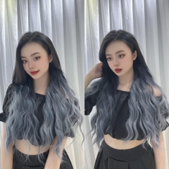 Tóc Kẹp U xù phồng Gợn sóng ku19