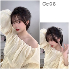 Siêu Da Đầu Nguyên Đầu Cúp Layer cc08  Mái Thưa Móc Chữ T (kèm dưỡng + lưới + lược +miếng dán)