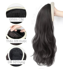 Miếng dán rời băng đô BD020 xoăn Tóc giả Phụ nữ