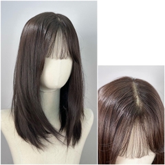 Siêu Da Đầu Nguyên Đầu Cúp Layer cc08  Mái Thưa Móc Chữ T (kèm dưỡng + lưới + lược +miếng dán)