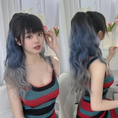 Tóc Giả Ngoạm Nhuộm 3 Màu TM043