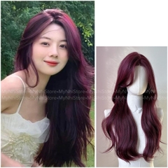 Siêu Da Đầu Tóc Giả CC01 Lưới T Xoăn Layer Mái Bay (dưỡng + lưới + lược + miếng Dán)