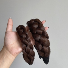 Bờm Tóc Giả Tết Kiểu 03 (3cm / 5cm) Băng Đô Bính
