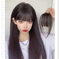 Mái Thưa TócThật 1 Kẹp Phụ nữ Dệt