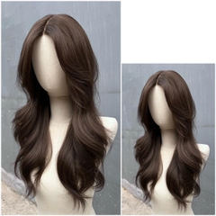 Siêu Da Đầu Tóc Giả CC01 Lưới T Xoăn Layer Mái Bay (dưỡng + lưới + lược + miếng Dán)