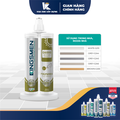 Keo Ron Gạch Kingsmen G6000 Chống UV - Sử Dụng Trong Nhà & Ngoài Trời