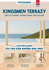 [1KG] Kingsmen Terrazy - Sàn tự phẳng thông minh thế hệ mới