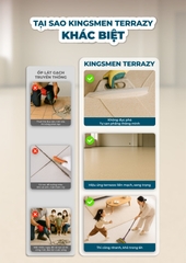 [1KG] Kingsmen Terrazy - Sàn tự phẳng thông minh thế hệ mới