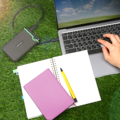 Ổ cứng di động HDD Transcend StoreJet Slim 25M3C 2.5" Type C 4TB TS4TSJ25M3C - Bảo hành 3 năm