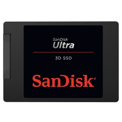 SSD gắn trong SanDisk Ultra 3D 1TB 2.5" SATA III upto 560MB/s SDSSDH3-1T00-G25 - Bảo hành 5 năm