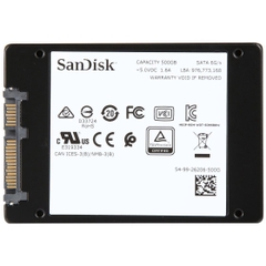 SSD gắn trong SanDisk Ultra 3D 1TB 2.5" SATA III upto 560MB/s SDSSDH3-1T00-G25 - Bảo hành 5 năm