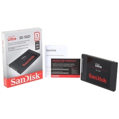 SSD gắn trong SanDisk Ultra 3D 1TB 2.5" SATA III upto 560MB/s SDSSDH3-1T00-G25 - Bảo hành 5 năm