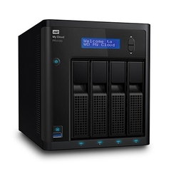 WD My Cloud PR4100 Pro 0TB, hộp ổ cứng gắn ngoài  kết nối Lan/USB 3.0 WDBNFA0000NBK-SESN
