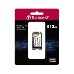 Ổ cứng gắn trong SSD Transcend TS512GMTE410S 512GB M.2 2242 NVMe PCIe Gen4x4 R/W 5000/3500 MB/s - Bảo Hành 5 năm