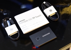 Ổ cứng di động SSD Samsung T7 Portable Touch 2TB 1050MB/s MU-PC2T0K/WW - Bảo hành 3 năm