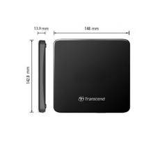 Box DVDRW Transcend Extra Slim 8XDVDS (đen)