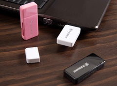 Đầu đọc thẻ nhớ USB 3.0 Reader Transcend TS-RDF5K (đen) - Bảo hành 2 năm