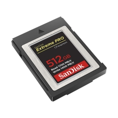 Thẻ nhớ CFexpress Type B SanDisk Extreme Pro 512GB up to 1700MB/s SDCFE-512G-GN4NN - Bảo hành trọn đời