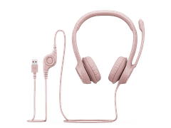 Headset Logitech H390 Pink (Quà tặng WD)