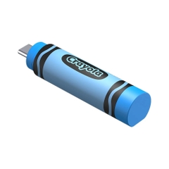 USB 3.2 SanDisk Flash Drive Crayola Type -C 128GB upto 300MB/s SDCZIC-128G-G46B màu xanh Cerulean - Bảo hành 5 năm