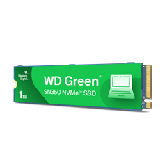 Ổ cứng SSD gắn trong Western Digital Green SN350 PCIe Gen 3 x 4 NVMe 1TB upto 3200MB/s WDS100T3G0C-00AZL0 - Bảo hành 3 năm
