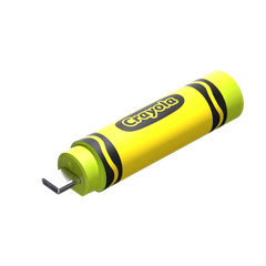 USB 3.2 SanDisk Flash Drive Crayola Type -C 128GB upto 300MB/s SDCZIC-128G-G46L màu vàng chanh  - Bảo hành 5 năm