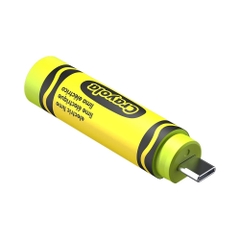 USB 3.2 SanDisk Flash Drive Crayola Type -C 128GB upto 300MB/s SDCZIC-128G-G46L màu vàng chanh  - Bảo hành 5 năm