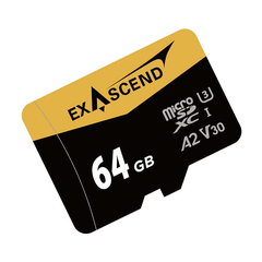 Thẻ nhớ microSDXC Exascend Catalyst 64GB V30 U3 A2 UHS-I upto 170MB/s EX64GUSDU1 - Bảo hành 5 năm