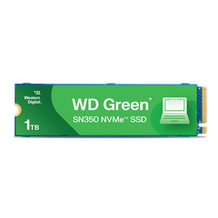 Ổ cứng SSD gắn trong Western Digital Green SN350 PCIe Gen 3 x 4 NVMe 1TB upto 3200MB/s WDS100T3G0C-00AZL0 - Bảo hành 3 năm