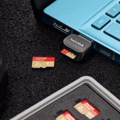 Đầu đọc thẻ nhớ MicroSD SanDisk QuickFlow USB 3.0 Gen 1 UHS-I SDDR-B731-GN6NN - Bảo hành 5 năm