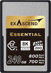Thẻ Nhớ CFexpress Type A Exascend Essential 120GB upto 800MB/s EXPC3EA120GB - Bảo hành 5 năm