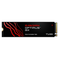 Ổ cứng gắn trong SSD SANDISK Optimus GX 7100 PCIe 4TB M2 2280 PCIe NVMe Gen 4.0 x4 upto 7000MB/s SDSP71400TAN-000E0 - Bảo hành 5 năm