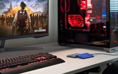 Ổ cứng di động SSD Samsung T7 Portable 500GB 1050MB/s Xanh Indigo MU-PC500H/WW - Bảo hành 3 năm