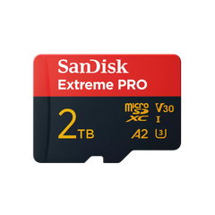 Thẻ nhớ MicroSD SanDisk Extreme Pro 2TB V30 U3 A2 UHS-I upto 250MB/s SDSQXCD-2T00-GN6MA - Bảo hành 7 năm