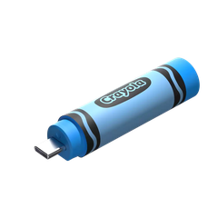 USB 3.2 SanDisk Flash Drive Crayola Type -C 128GB upto 300MB/s SDCZIC-128G-G46B màu xanh Cerulean - Bảo hành 5 năm