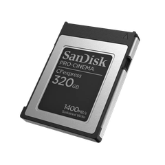 Thẻ nhớ CFexpress type B SanDisk PRO-CINEMA 320GB upto 1700MB/s SDCFEC-320G-GN4NN - Bảo hành 7 năm