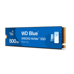 SSD gắn trong SSD WD 500GB Blue SN5000 PCle Gen4x 4 NVMe M.2WDS500G4B0E-00CNZ0 - Bảo Hành 5 năm