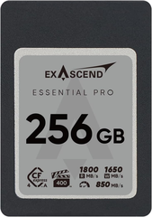 Thẻ Nhớ CFexpress Type A Exascend Essential Pro 256GB PCIe 4.0 upto 1800MB/s EXPC4EA256GB - Bảo hành 5 năm